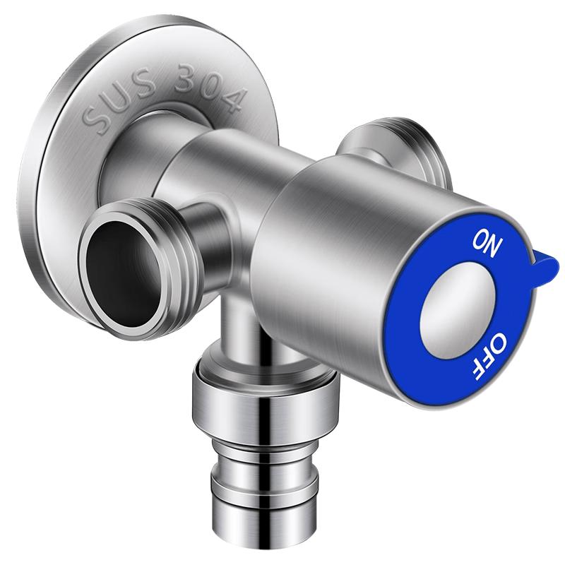 Larsden Stainless Steel 3-Outlet Angle Valve
