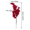 60/1 Stück Weihnachten Rote Beeren Zweige Künstliche Stechpalmenbeeren Staubgefäße Pflanzen Blumen Kranz Ornamente Weihnachtsbaum Party Hausdekoration