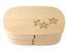 Magewappa Bento X X Natural Current Model J-kitchens Box, 18.3cm 12.5cm 6cm, 700ml, White,