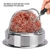 Soldering Iron Tip Cleaner Welding Nozzle Cleaner Stainless Steel Wire Balls with Base