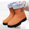 Shoes Women's Shoes Polyurethane New Cotton Shoes Piled Thickened Snow Boots Boots Cold-proof and Warm Boots