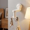 Space-Saving Kitchen Rotating Hook Six-Claw Suction Cup Hook  Home Organization