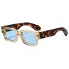 Små fyrkantiga solglasögon damer män resor lyx manliga nyanser kvinnliga UV400 märke Gafas Oculos retro designer