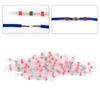 50 Pcs SST Solder Seal Wire Connector Transparent Waterproof Heat Shrink Butt Connectors Insulation HotMelt