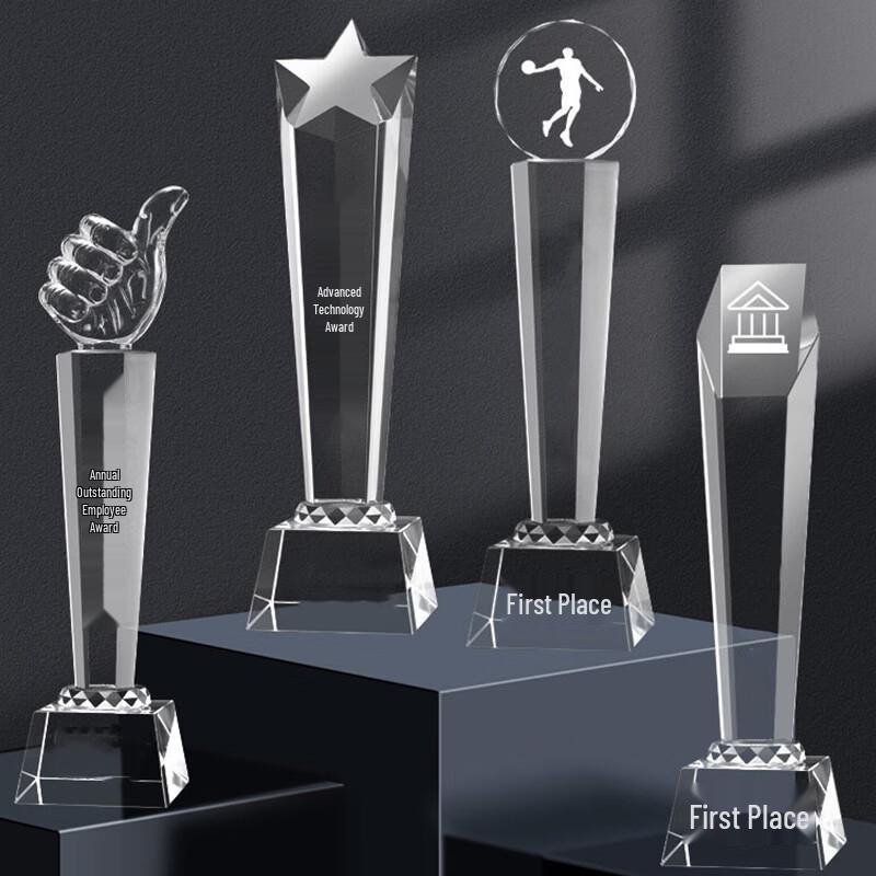 Creative Crystal Award Trophy