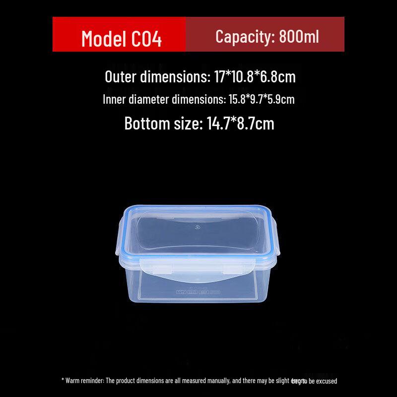 Versatile Plastic Food Storage Container