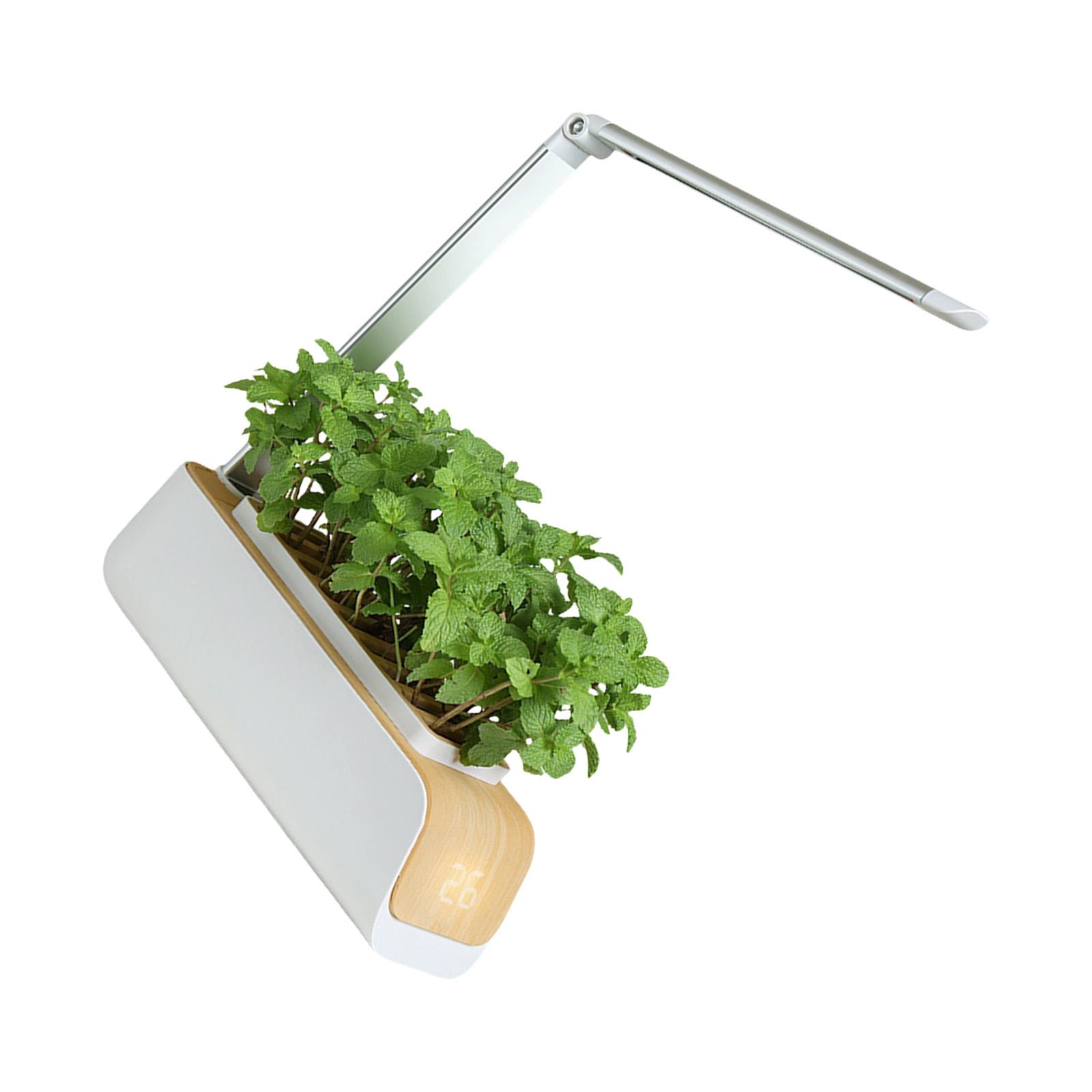 

Автоматизированный набор для выращивания растений с полноспектральным освещением и лампой с регулируемой высотой для овощей, трав, домашнего садоводства