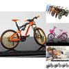 Exquisite Alloy Simulation Bicycle Model Ornaments Mini Bike Collectible Gift