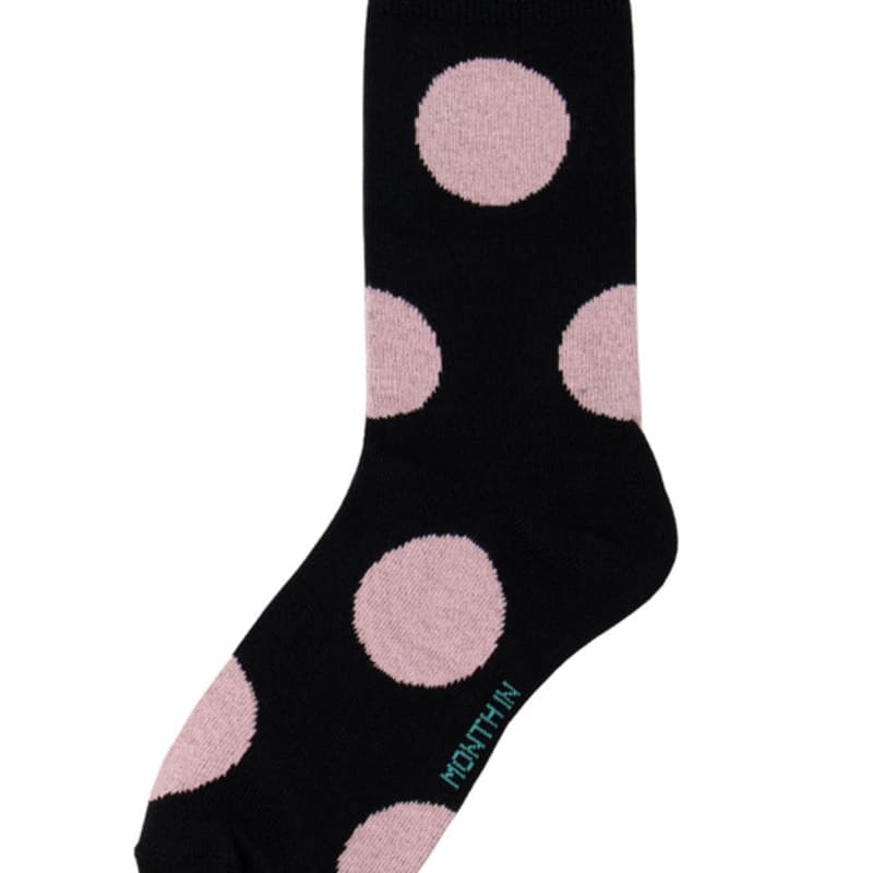 MONAT FÜR MONAT Punkt!Punkt!_ schwarz&rosa