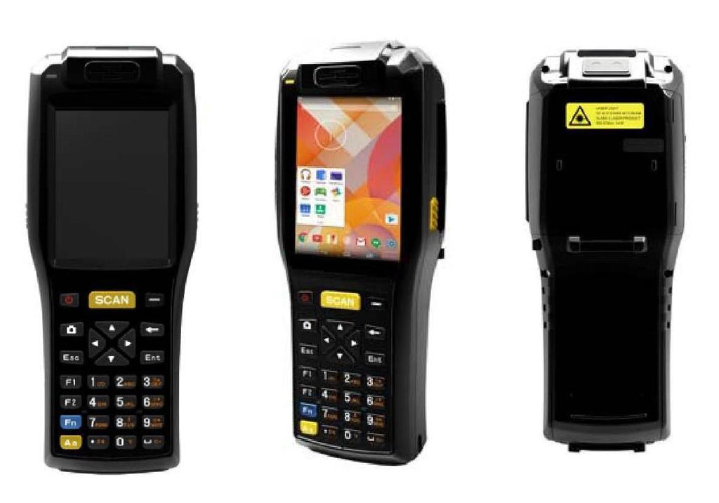 QS3505 Android PDA: Printer, NFC Reader/Writer, Parking Fee Collection, Scan Code.