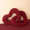 Heart-shaped Conjoined Pillow Plush Toy, Heart-shaped Wedding Decoration, Valentine's Day Gift