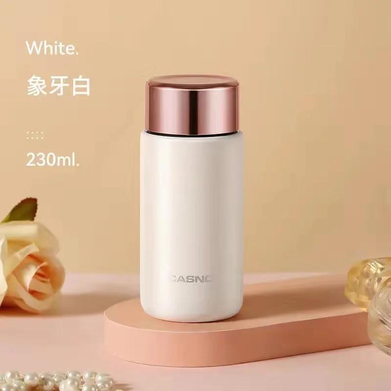 230ml 316 Stainless Steel Mini Insulated Bottle Outdoor Portable Simple Water Cup Pocket Small Thermos Bottle