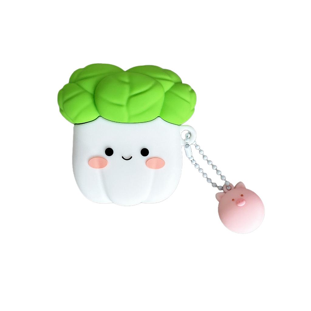 Cute cabbage AirPods pro1 apple bluetooth headset case 1/1/1 generation cartoon piggy protective case