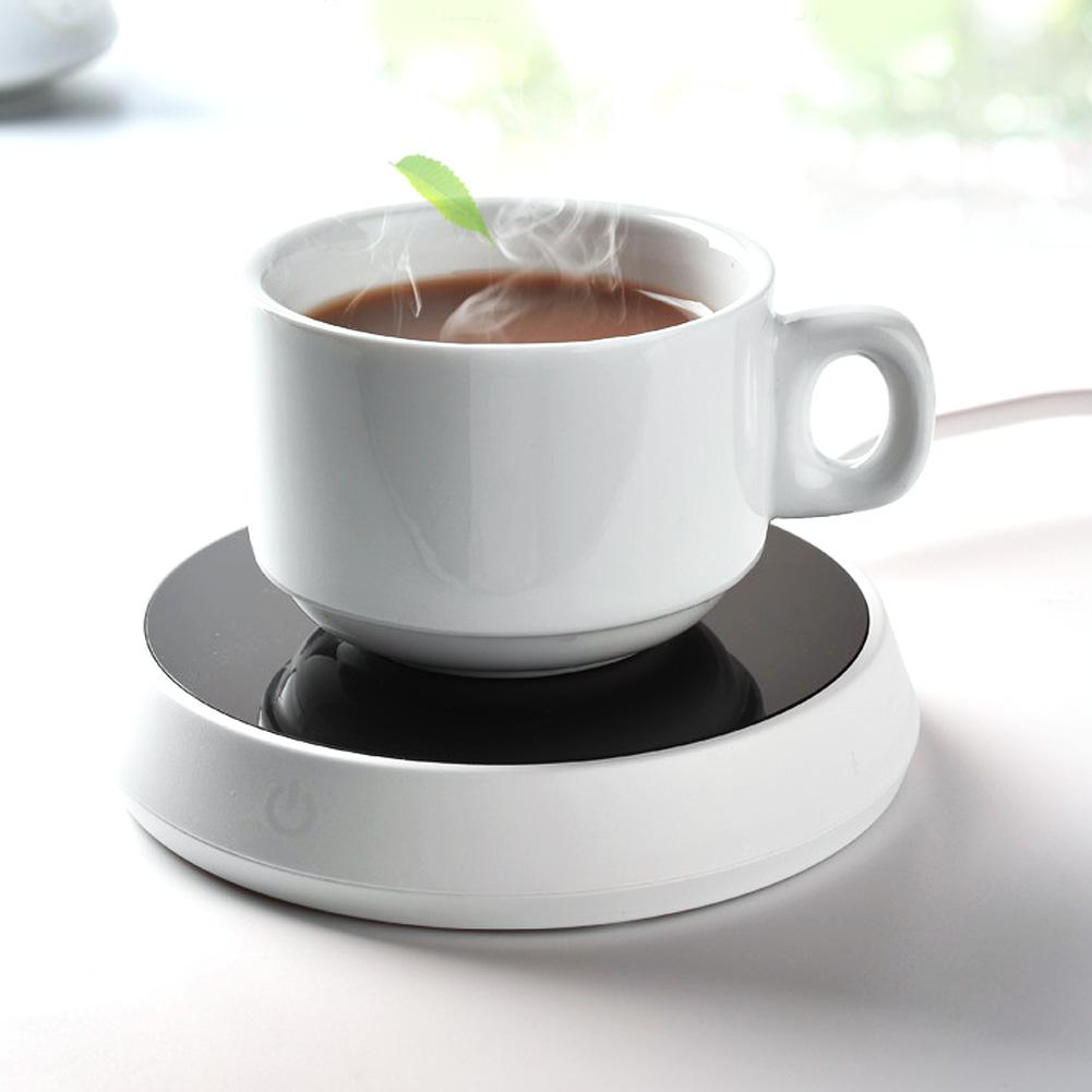 Electric Cup Warmer Pad Desktop Cup Pad Cushion Heater for Coffee Tea MilkEU Plug 220V