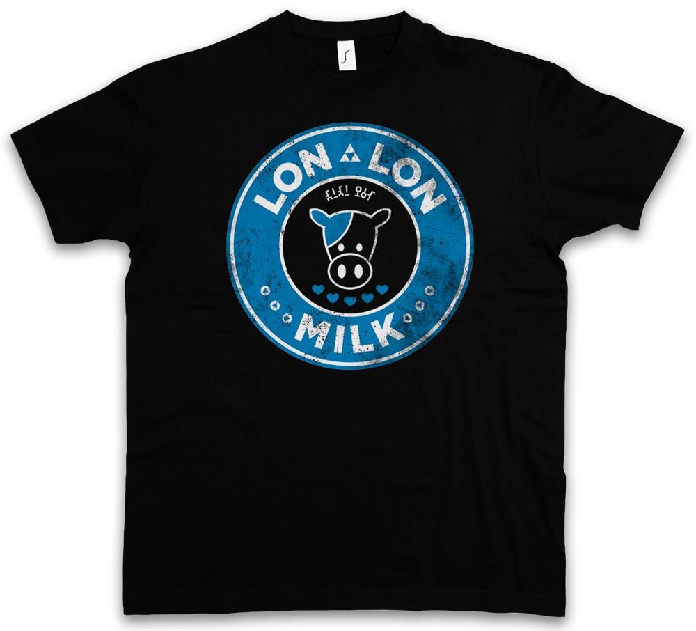 

LON LON MILK I T-SHIRT – Zelda Farm Ranch Game Link Legend S