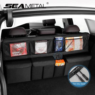 Car Back Seat Storage Bag Car Trunk Organizer Universal Car Interior Storage Organizer