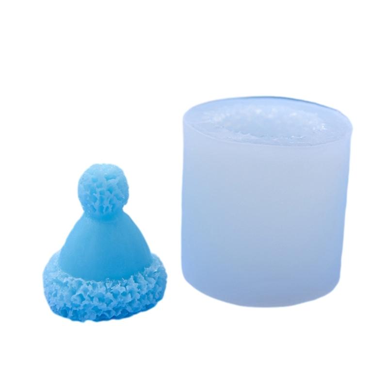 Unique Christmas Hat Silicone Former Easy to Use Cupcake Resin Former Cute Hat Shape Chocolate Cooking Former DIY Craft 1