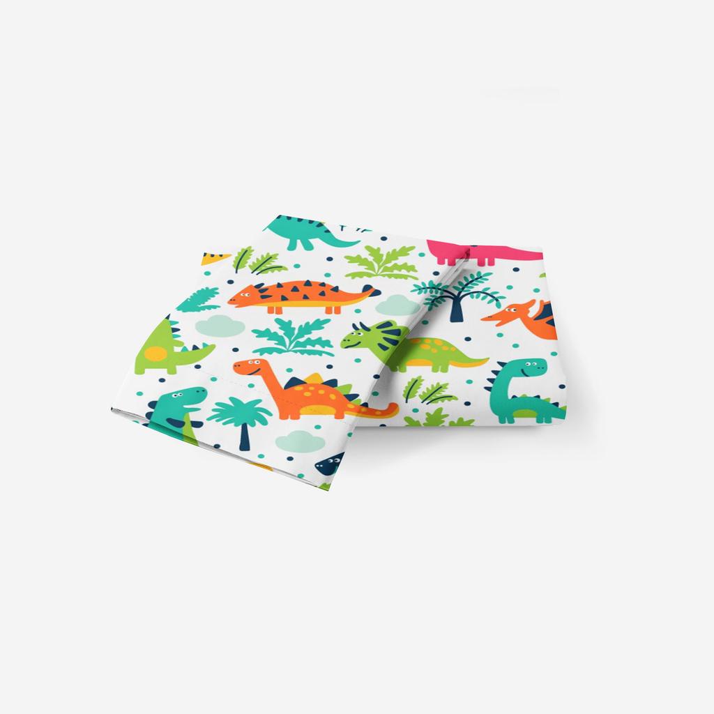 Little Dinosaur Series 3D Digital Printing, Bedding Three-Piece Quilt Cover, Bed Cover