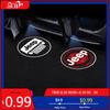 Cup Holders HD Car Projector Door Light Welcome Lamps Accessories For Jeep Grand Cherokee Wrangler JK Gladiator Compass Renegade