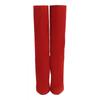 Salvatore Ferragamo Pampero Suede Knee High Boots Red