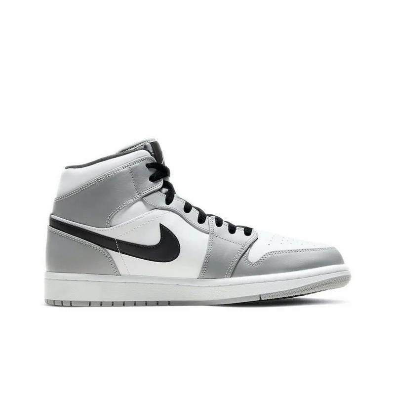 Air Jordan 1 Mid 'Smoke Grey' Men's 554724-092