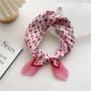 58 Cotton Linen Silk Scarf - Versatile Korean Fashion Neck and Head Bandana for Women