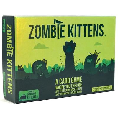 Karetní hra Zombie Kittens Rodinná pro dospělé Teenagery Zábava na herní večer 2-5 hráčů