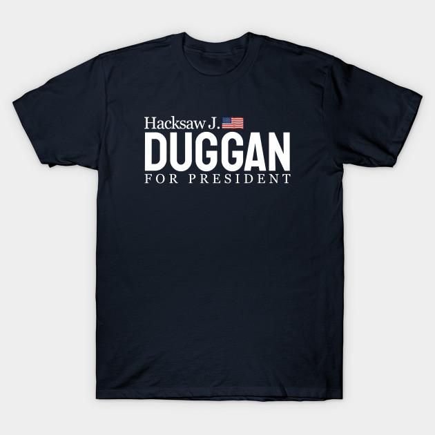 Men Black Print T-shirt Hacksaw J. Duggan For President No-Cut Transfer Paper Print Cotton Tshirt S тёмно-синий