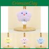 Cute Star Plush Keychain Adorable Short Plush Animal For Bag Decorations