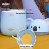 Utillife Barattolo Termico per Alimenti in Acciaio Inossidabile 316L con Disegni di Animali