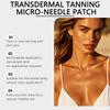 Summer Outdoor Self Tanning Patches Breathable Lightweight Tanning Stickers Natural Bronze Skin Tan Patches Less