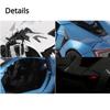 1:32 Lykan Alloy Sports Car Model Diecast Metal Vehicles Doors Openable Light Music Miniature Models Office Table Ornament