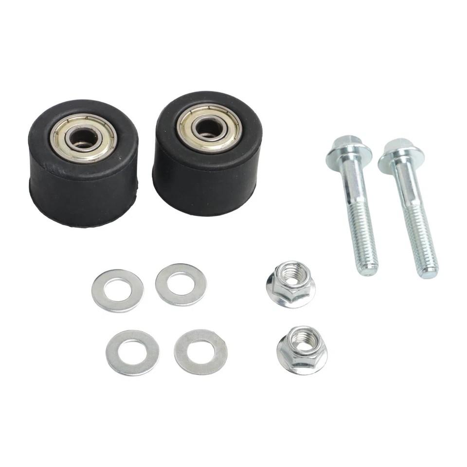 2 Set Dual Bearing Chain Roller Upper+Lower Set For Yamaha Warrior YFM350 RAPTOR 350 3TB-22178-00-00 3TB221780000 2 Set Chain Guide