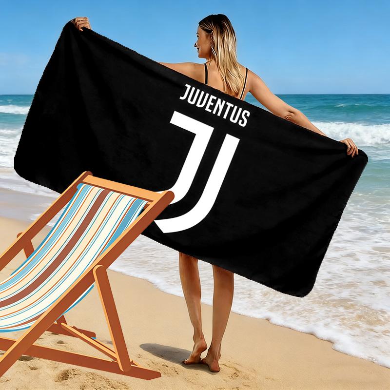 Juventus JJ Print Beach Towel, Large Soft Quick Dry Towel for Beach Camping Swimming