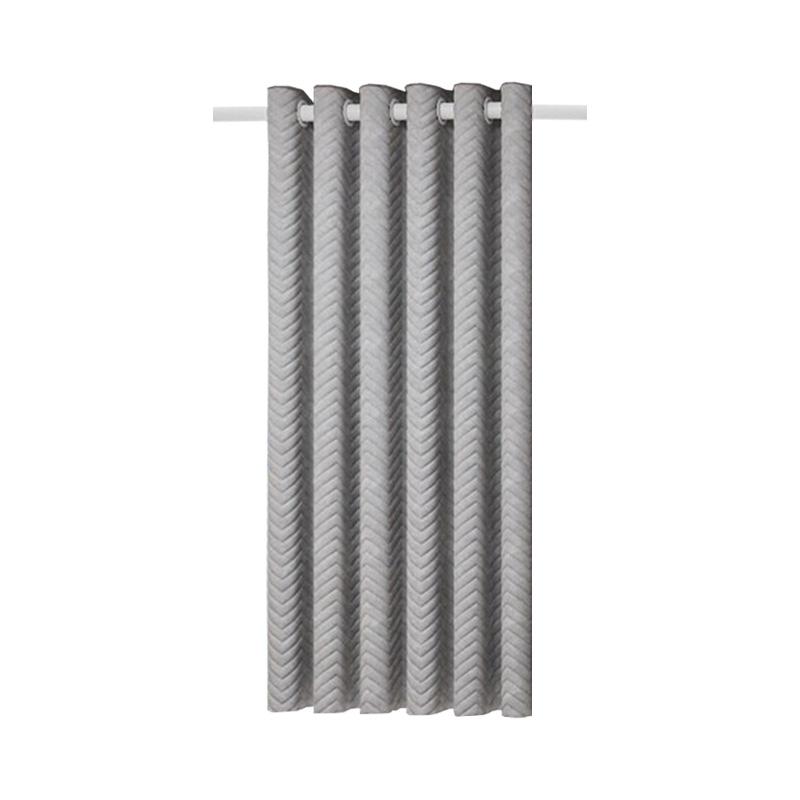 

1pc Finished American classic simple quilted curtain for warmth and cold resistance - Preserve good sleep, sold as a single piec 26inch X 42inch&Grommet Top