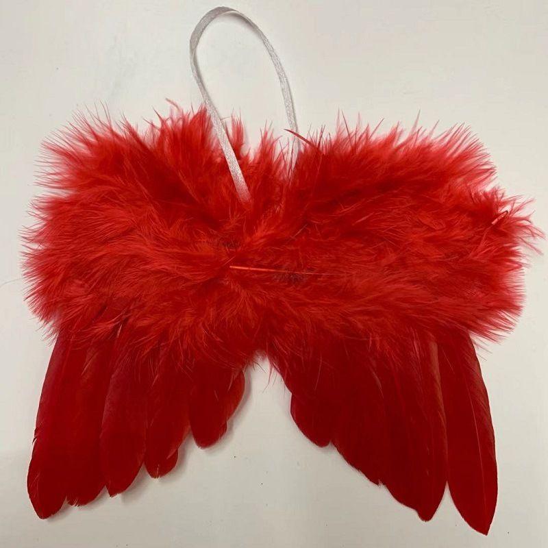 

Feather 110pcs Angel Wings Vintage Chic Christmas Tree Hanging Decoration Xmas 1pcs-16X13cm