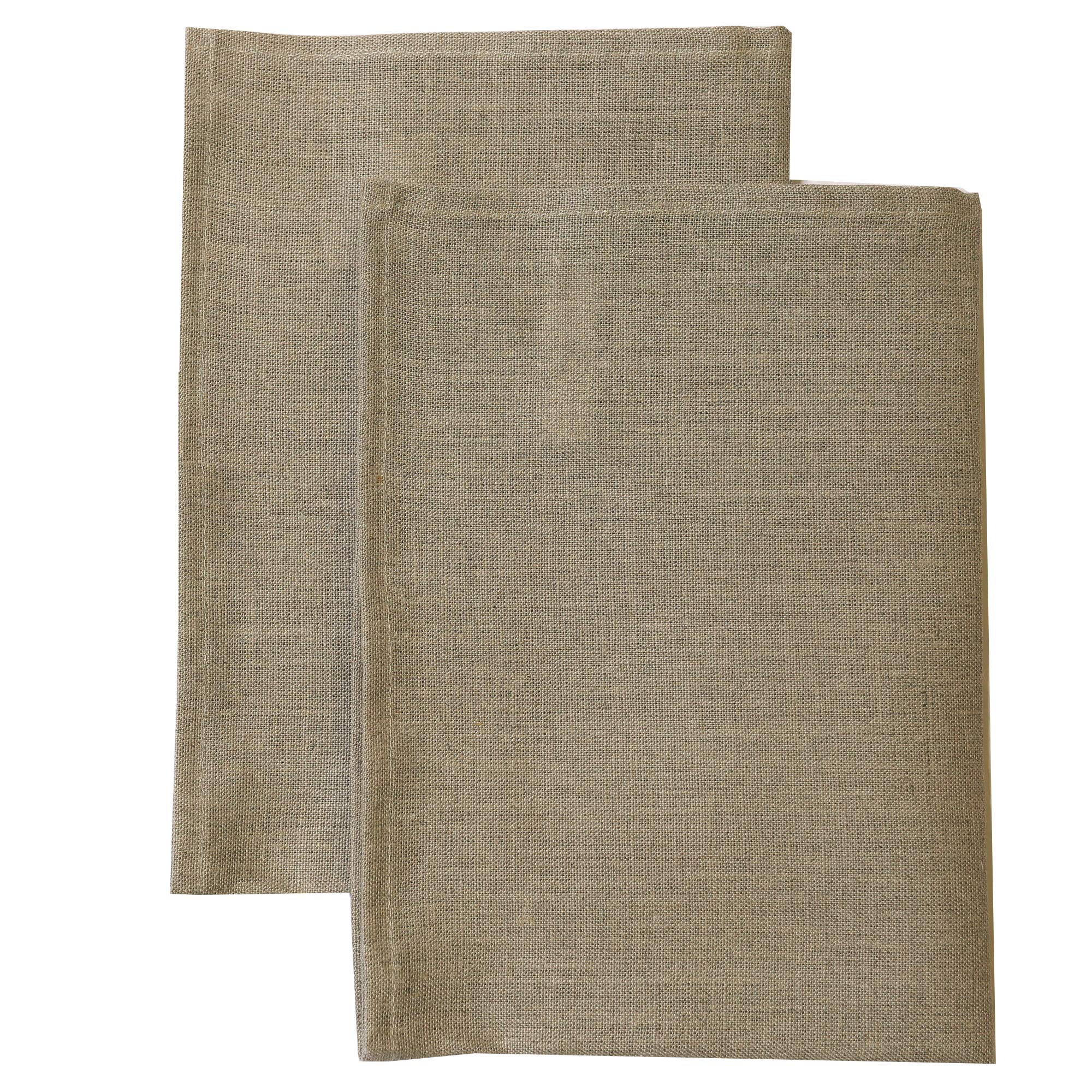 

CALIENTE Lithuania Linen Cloth Linen M Lunch Mat Kitchen Towel Calbo Color Set of 100% (M (35x47cm), (Flax - Plain) 2)