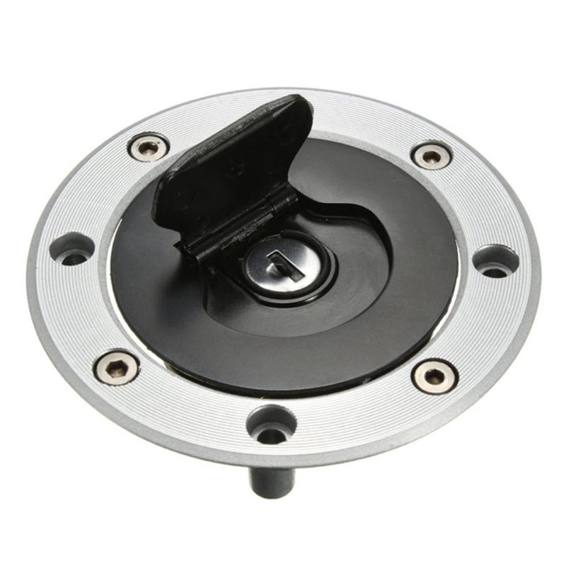 Metal Gas Caps And Key Lock set Easy Install Motorcycle Fuel Caps & Ignition Lock set for SV650 SV1000 GSF1250 GSXR100
