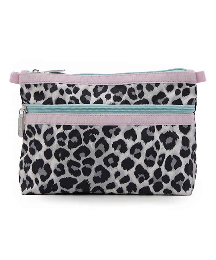 

Сумка COSMETIC Neutral [LeSportsac] [Official] CLUTCH/7105 Leopard/Lilac