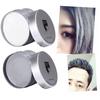 120g Temporary Hair Wax Colorful Disposable Hair Colour Styling Wax Dye Cream for Male