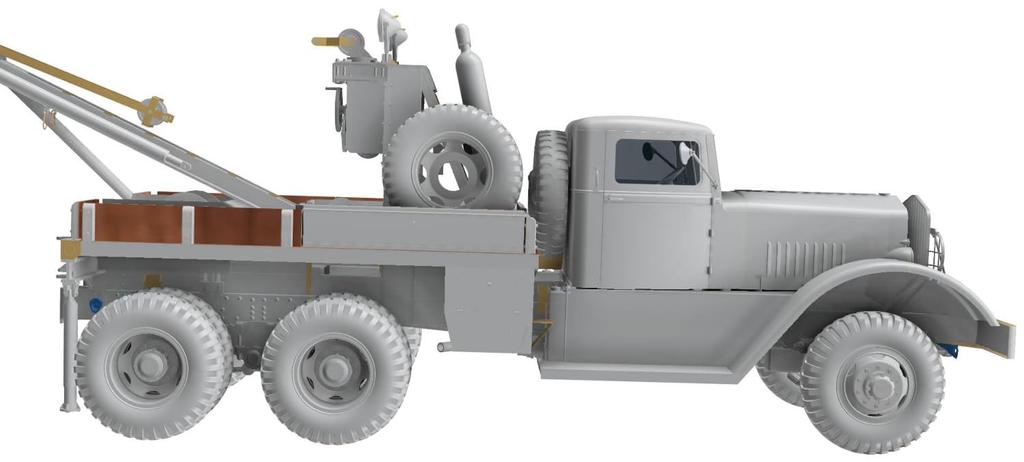 Thunder Model Scale American France M1000 Series 2 Heavy Tow Truck Plastic Model Kit TB35010 1/35 Ward-La (Military)