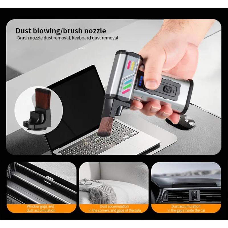 Handheld Turbo Fan Vacuum Cleaner High Speed Blower Electronics Car Detailing Outdoor Tool
