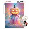Halloween Kürbis Perlenmalerei Handgemachte DIY Kunst Perlen Heimdekoration Malerei