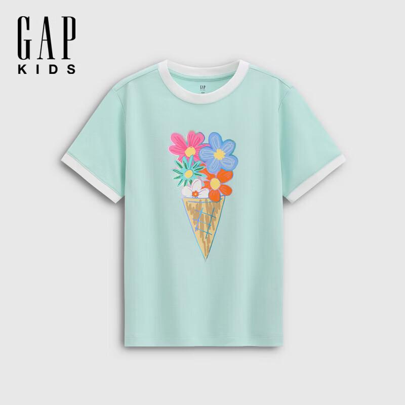 GAP Girls  Creative Print Short Sleeve T-Shirt 140 cm (10-11Y)