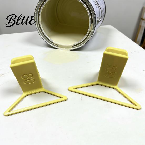 Paint Brush Organizer Storage Rack Secure Hold Clamps to Can Drip Catcher Clip Rim Prevents Waste Cleaning Tool Painting Accessory Painter Holder