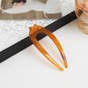French Retro Cat U-Shaped Hairpin: Large, Elegant Acetate for Women