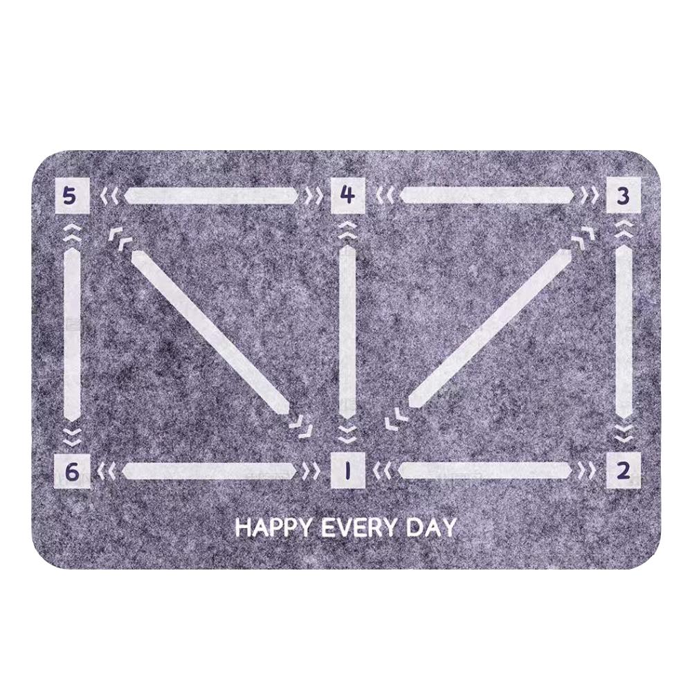 

Футбольный тренировочный коврик Diatom Mud, нескользящий коврик для мини-футбола, домашний тренировочный коврик