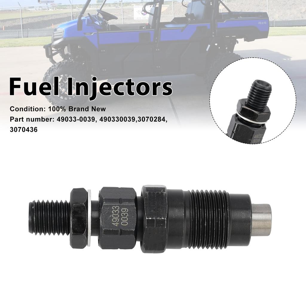 49033-0039 Fuel Injectors 3070284 3070436 For Kawasaki KAF1000 Polaris UTV