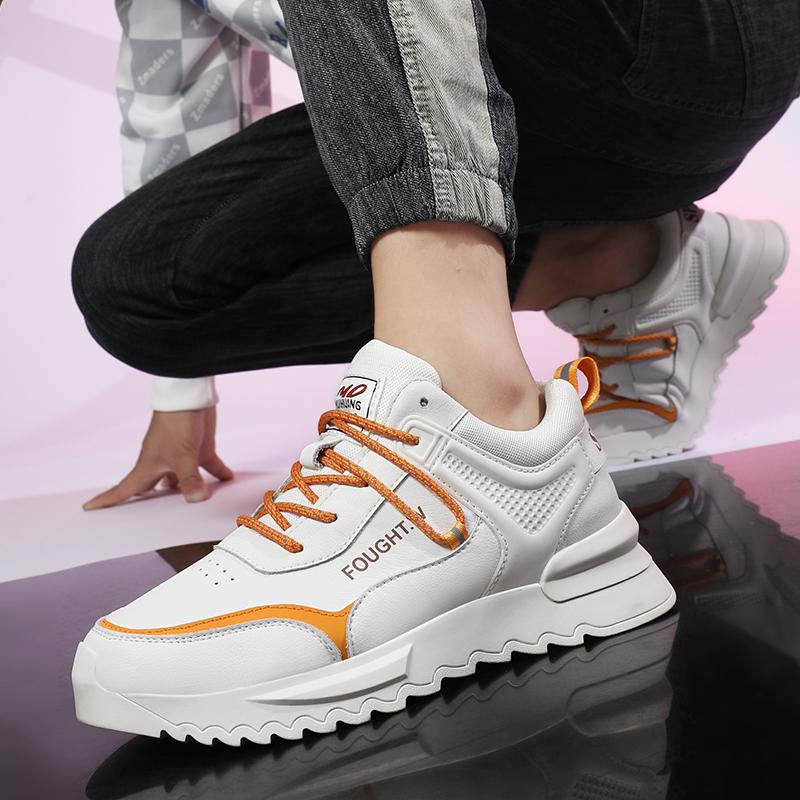 Men Elevator Shoes Heightening Shoes Height Increased Sneakers Insoles 8CM Breathable Man Sports Height Increasing Shoes Men