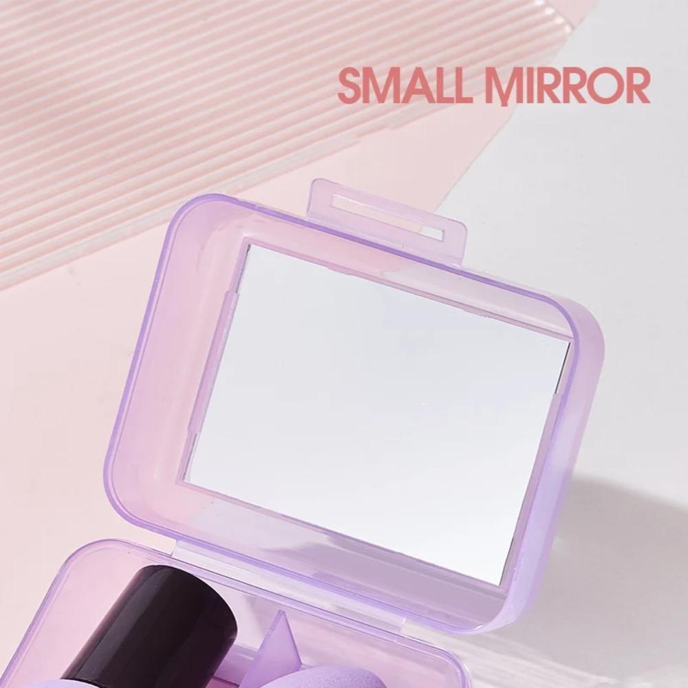 2PCS/Set Long Handle Mushroom Head Makeup Sponge Super Soft for Dry Wet Dual Use Air Cushion Puff Make Up Sponge